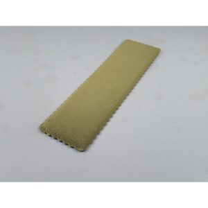 C-Flute Long Gold Scalloped Pads – 19.25×5.25