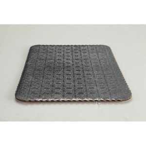 Double Wall Silver Scalloped Cake Pads