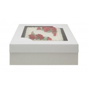 White w/Window Top Plain