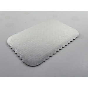 C-Flute Silver Scalloped Pads – 1/8 Sheet
