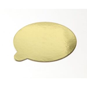 Oval Gold/Silver Pads w/tab – 2.5×3 3/4