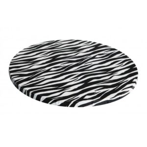 Zebra Print Round Drums B/C-Flute