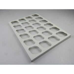 14X19 Cupcake Insert White – 24 Reg Cup